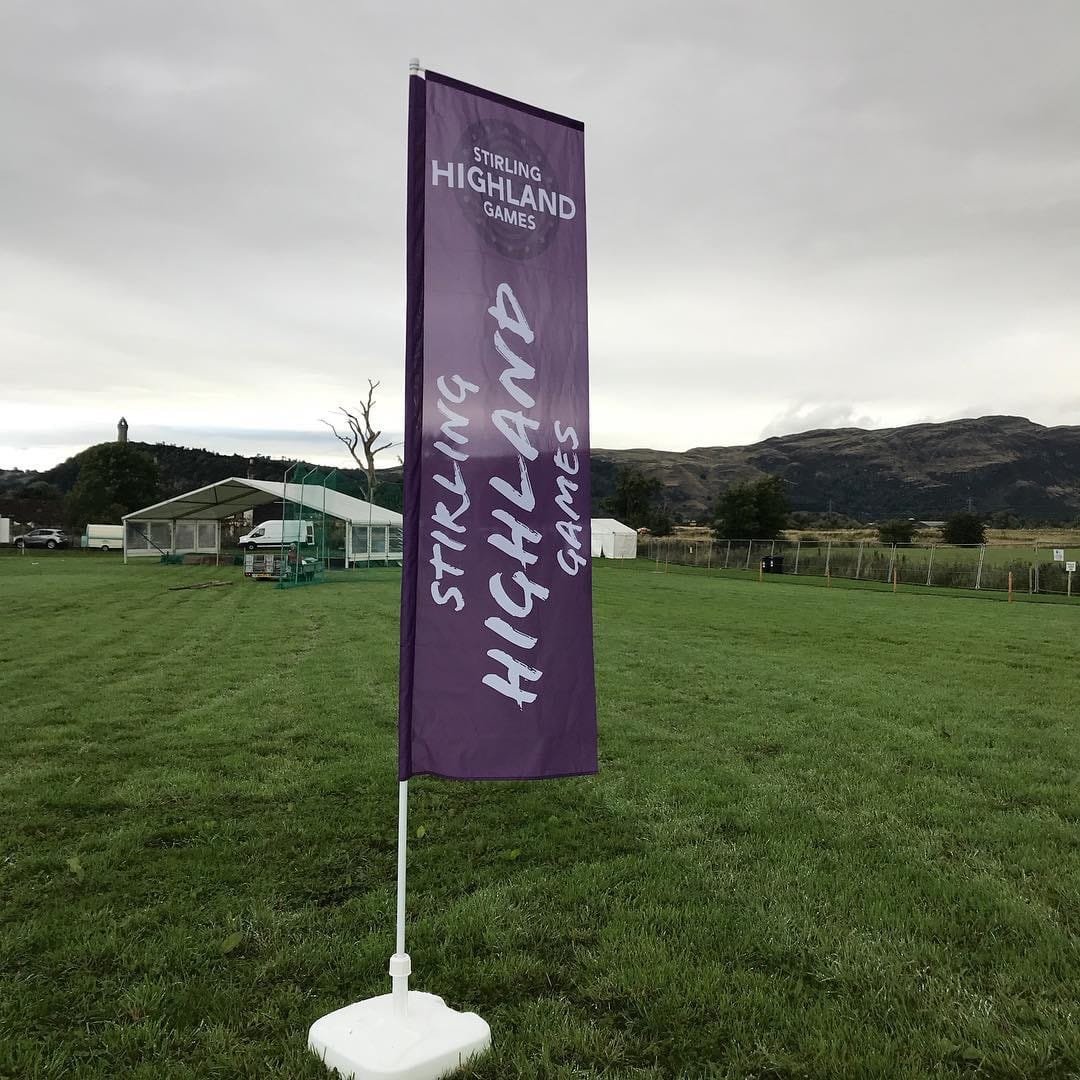 Stirling Highland Games flag