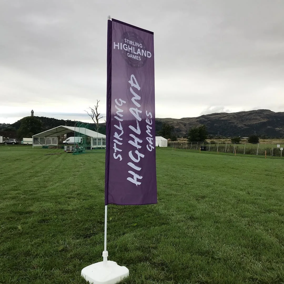 Stirling Highland Games flag