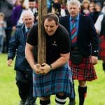 Stirling Highland Games heavyweights competitor